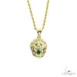 TraxNYC Emerald Lion Pendant and Rope in Set 66830 - Image 1