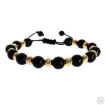 TraxNYC 14K Gold Bead Adjustable Bracelet 70204 - Image 1