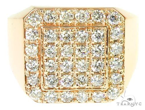 TraxNYC Heavy 10k Gold Ring 10017 - Image 2