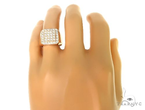 TraxNYC Heavy 10k Gold Ring 10017 - Image 8