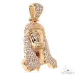TraxNYC Jesus Head Diamond Pendant 67458 - Image 2