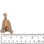 TraxNYC Passion Jesus Head Diamond Pendant 68490 - Image 5
