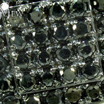 TraxNYC Silver Black Diamond Ring 25650 - Image 3