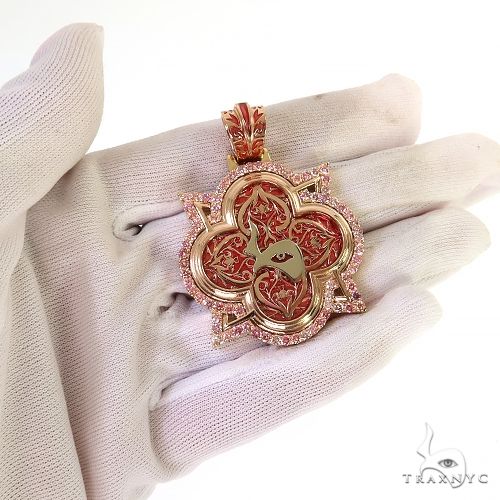 TraxNYC Logo Diamond Pendant 68907 - Image 7