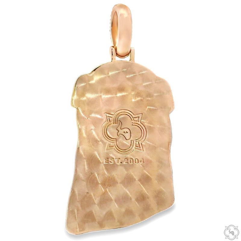 TraxNYC Midnight Crown Jesus Pendant Large 70538 - Image 5