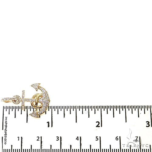 TraxNYC Mini Anchor Diamond Pendant 69027 - Image 6