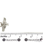 TraxNYC Mini Eagle Pendant Paperclip Chain Set .925 Silver 69999 - Image 6