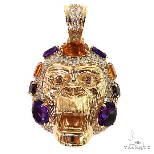 TraxNYC Monkey Head Pendant 69407 - Image 1