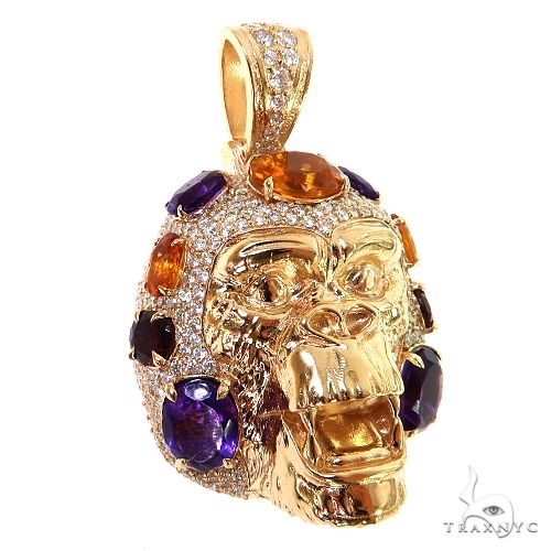 TraxNYC Monkey Head Pendant 69407 - Image 2