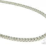 TraxNYC Signature 14K White Gold Diamond Tennis Chain 66006 - Image 1