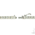 TraxNYC Signature 14K White Gold Diamond Tennis Chain 66006 - Image 6