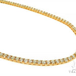 TraxNYC 14K Yellow Gold Diamond Tennis Chain 66007 - Image 1