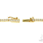 TraxNYC Signature 4 Pointers 14K Yellow Gold Diamond Tennis Chain 66010 - Image 6