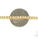 TraxNYC Signature 7 Pointers 14K Yellow Gold Diamond Tennis Chain 66005 - Image 5