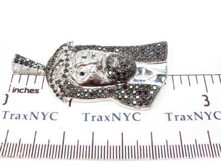TraxNYC Silver Jesus Pendant Set 28026 - Image 12