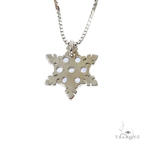 TraxNYC Snowflake Sapphire Necklace 67584 - Image 4