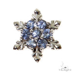 TraxNYC Snowflake Sapphire Pendant 67585 - Image 1