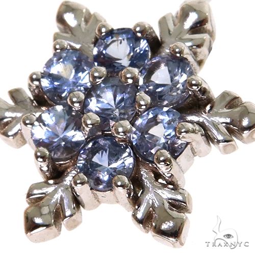 TraxNYC Snowflake Sapphire Pendant 67585 - Image 3
