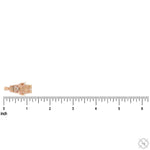 TraxNYC Solid Gold Block Jesus Pendant 70839 - Image 7