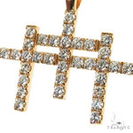 TraxNYC Triple Cross Diamond Pendant -Small 69017 - Image 3