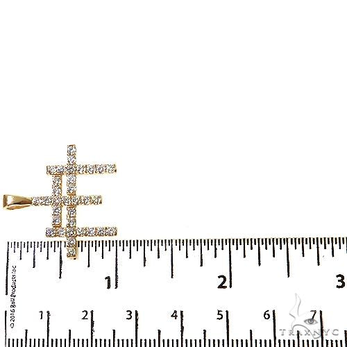 TraxNYC Triple Cross Diamond Pendant -Small 69017 - Image 6