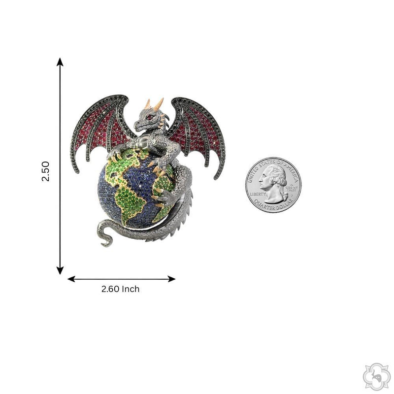 TraxNYC World Dragon Pendant 70637 - Image 8