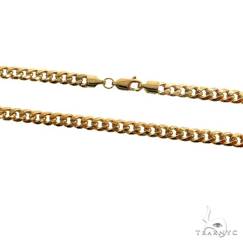 TraxNYC's Best Buy Cuban Link Chain 14k Yellow Gold 22 Inches 4.6mm 65365 - Image 4