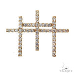 TraxNYC Triple Cross Diamond Pendant  68947 - Image 1