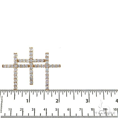 TraxNYC Triple Cross Diamond Pendant  68947 - Image 5