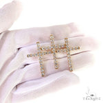 TraxNYC Triple Cross Diamond Pendant  68947 - Image 7