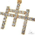 TraxNYC Triple Cross Diamond Pendant  68948 - Image 3