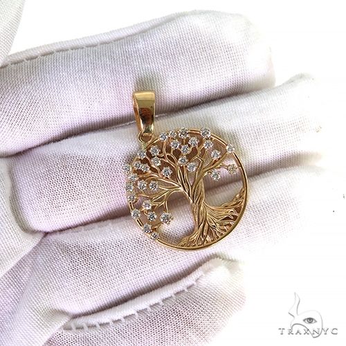 Tree Of Life Diamond Pendant 69798 - Image 7