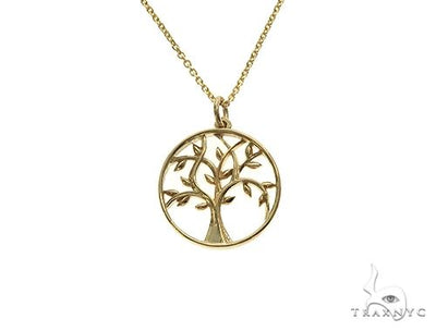 14K Gold Tree of Life Necklace  52548 - Image 1