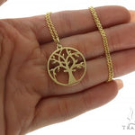 14K Gold Tree of Life Necklace  52548 - Image 5