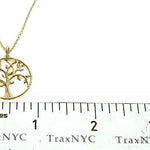 14K Gold Tree of Life Necklace  52548 - Image 7