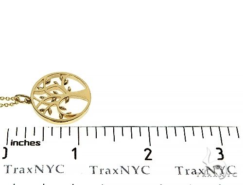 14K Gold Tree of Life Necklace  52548 - Image 8