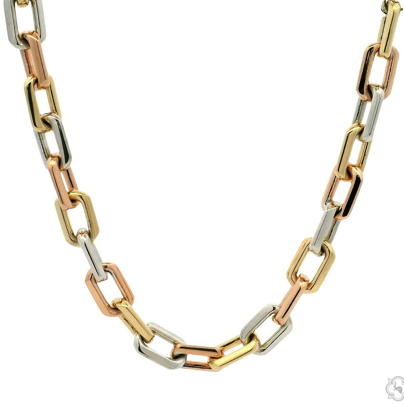 Tri-Tone Link Cable Chain 24 Inch 6.8mm 70638 - Image 1