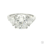 Trilogy Cushion Glow Engagement Ring 70688 - Image 2