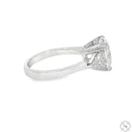 Trilogy Cushion Glow Engagement Ring 70688 - Image 4