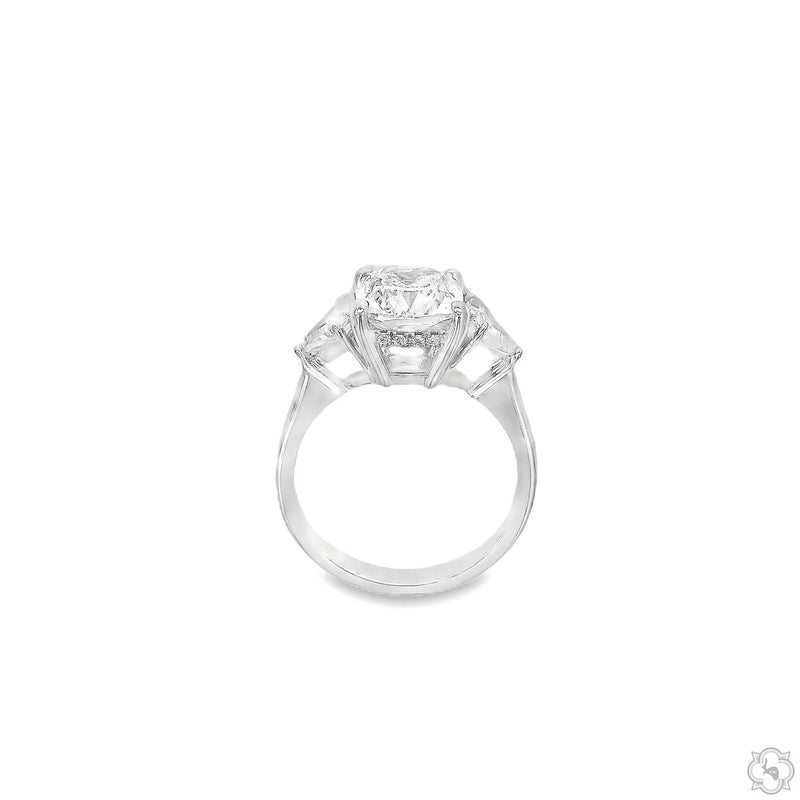 Trilogy Cushion Glow Engagement Ring 70688 - Image 5