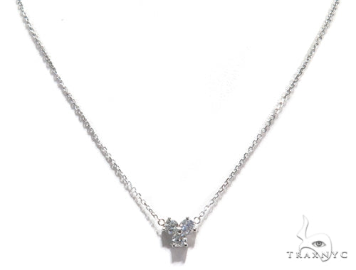 Triple Diamond Necklace 40935 - Image 2