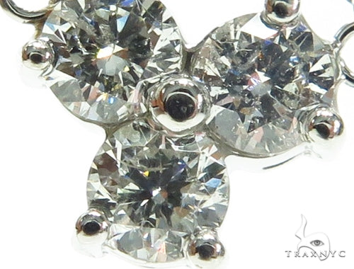 Triple Diamond Necklace 40935 - Image 4