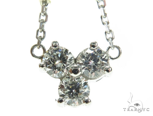 Triple Diamond Necklace 40935 - Image 5