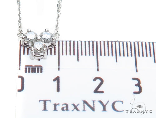 Triple Diamond Necklace 40935 - Image 9