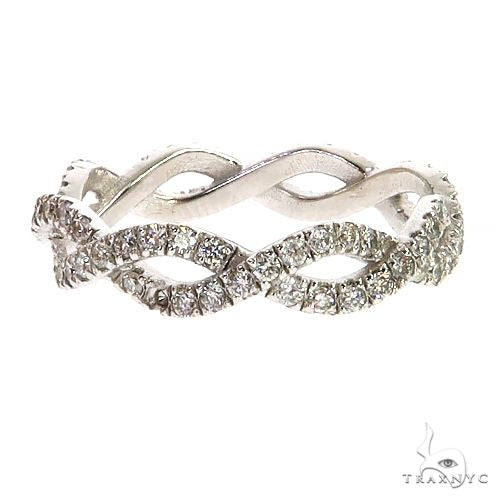 Twisted Eternity Diamond Wedding Band 68986 - Image 1