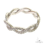 Twisted Eternity Diamond Wedding Band 68986 - Image 3