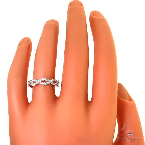 Twisted Eternity Diamond Wedding Band 68986 - Image 5