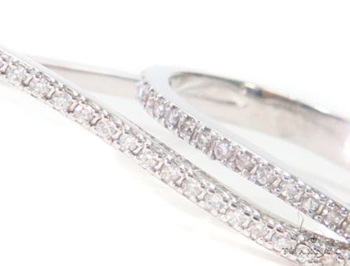 Two Finger Prong Diamond Ring 43358 - Image 3