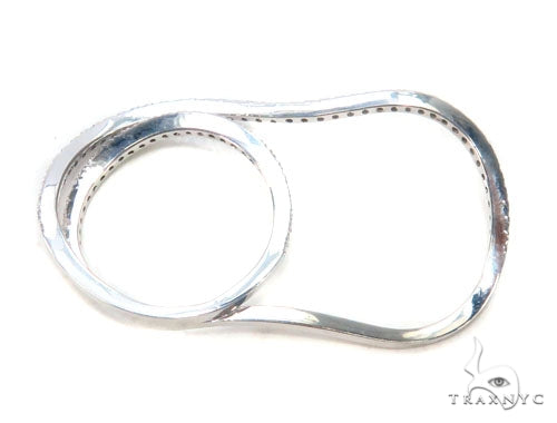 Two Finger Prong Diamond Ring 43358 - Image 4