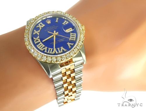 Two Tone Diamond DateJust 36mm Rolex Watch 65814 - Image 10